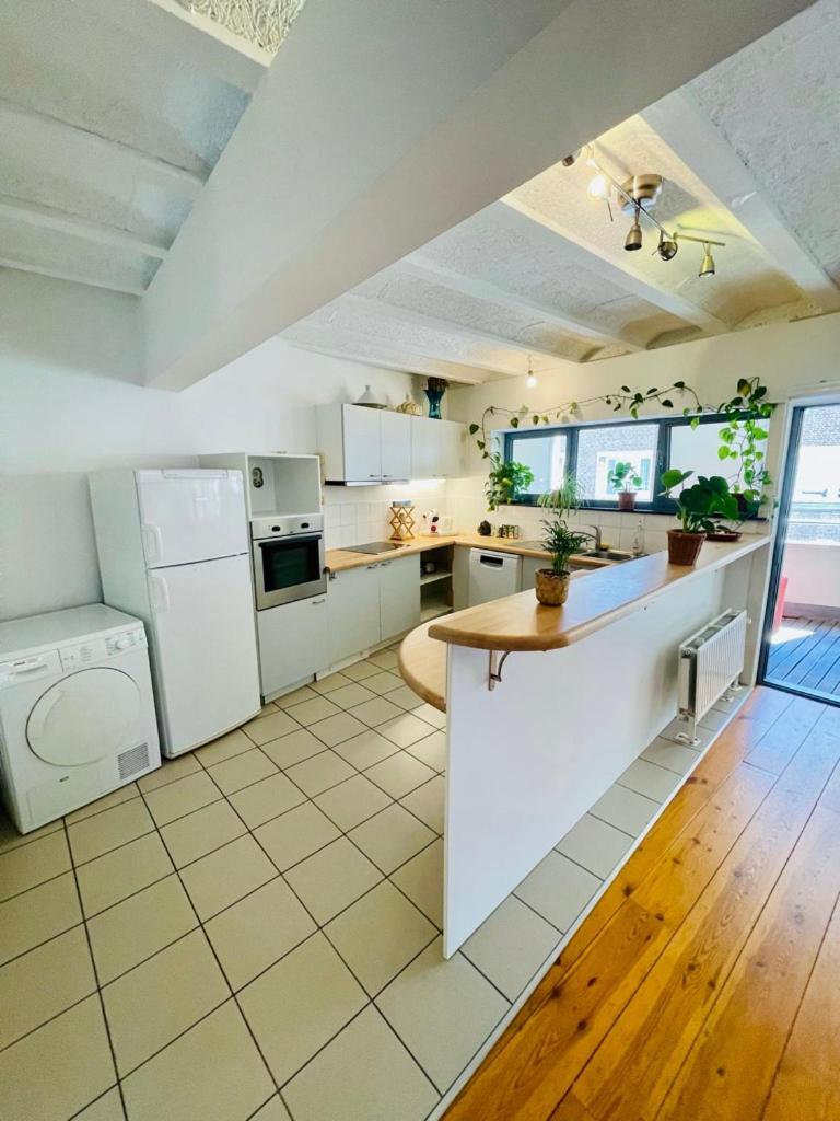 Down Town Oasis-Spacious Loft With Private Parking Bruksela Zewnętrze zdjęcie